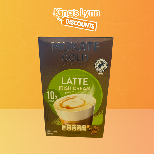 Mokate Gold Premium Latte Irish Cream [10 Pack]