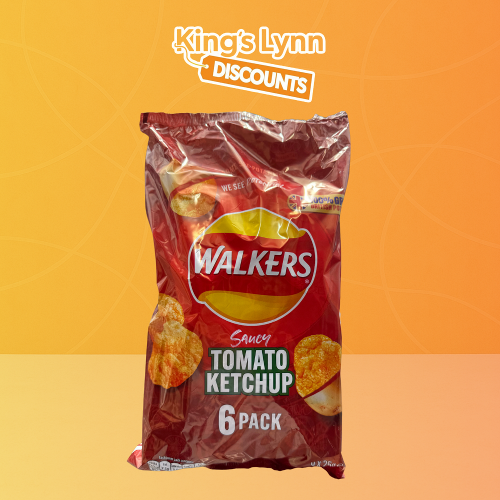 Walkers Tomato Ketchup [6 Pack]