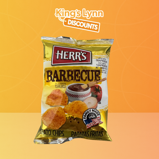 [USA] Herr's Barbecue Potato Chips [28g]