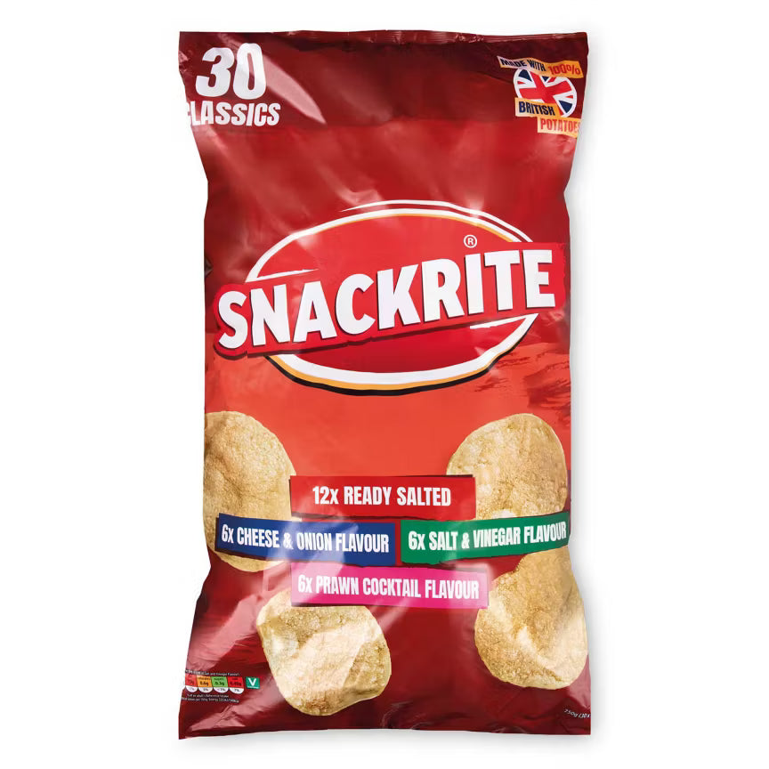Snackrite Variety Crisps [30 Pack]