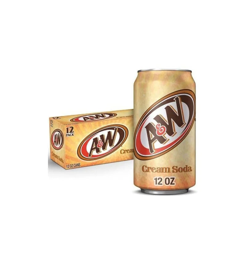 [USA] [FULL CASE] A&W Cream Soda Original [12x355ml]