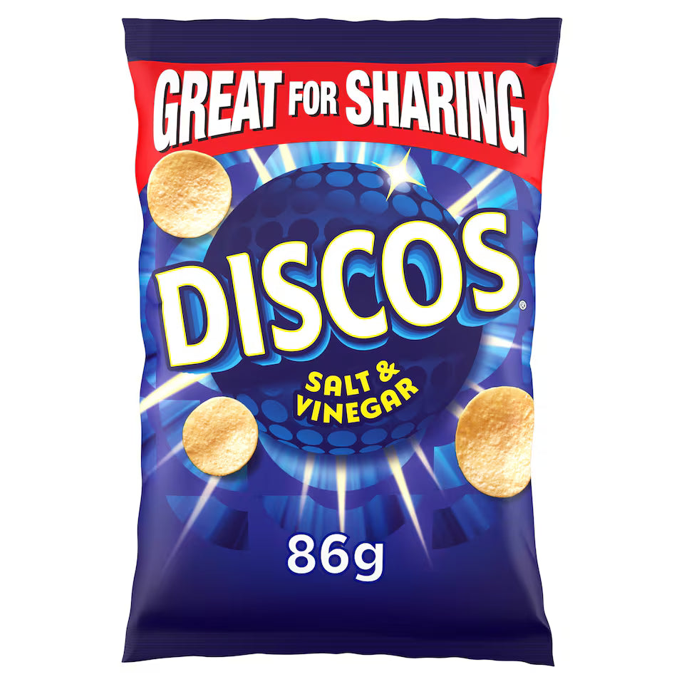 Discos Salt & Vinegar Share Bag [2x86g]