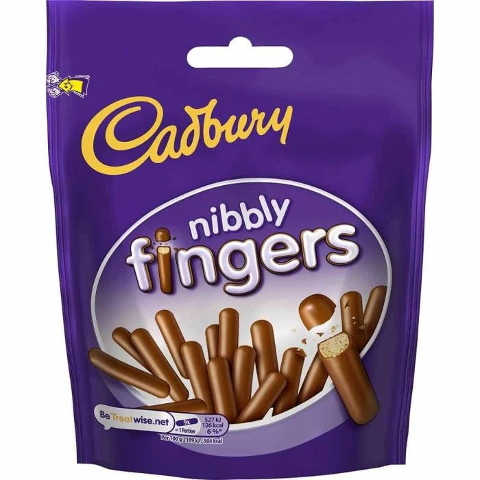 Cadbury Nibbly Fingers Milk Chocolate Pouch [125g]