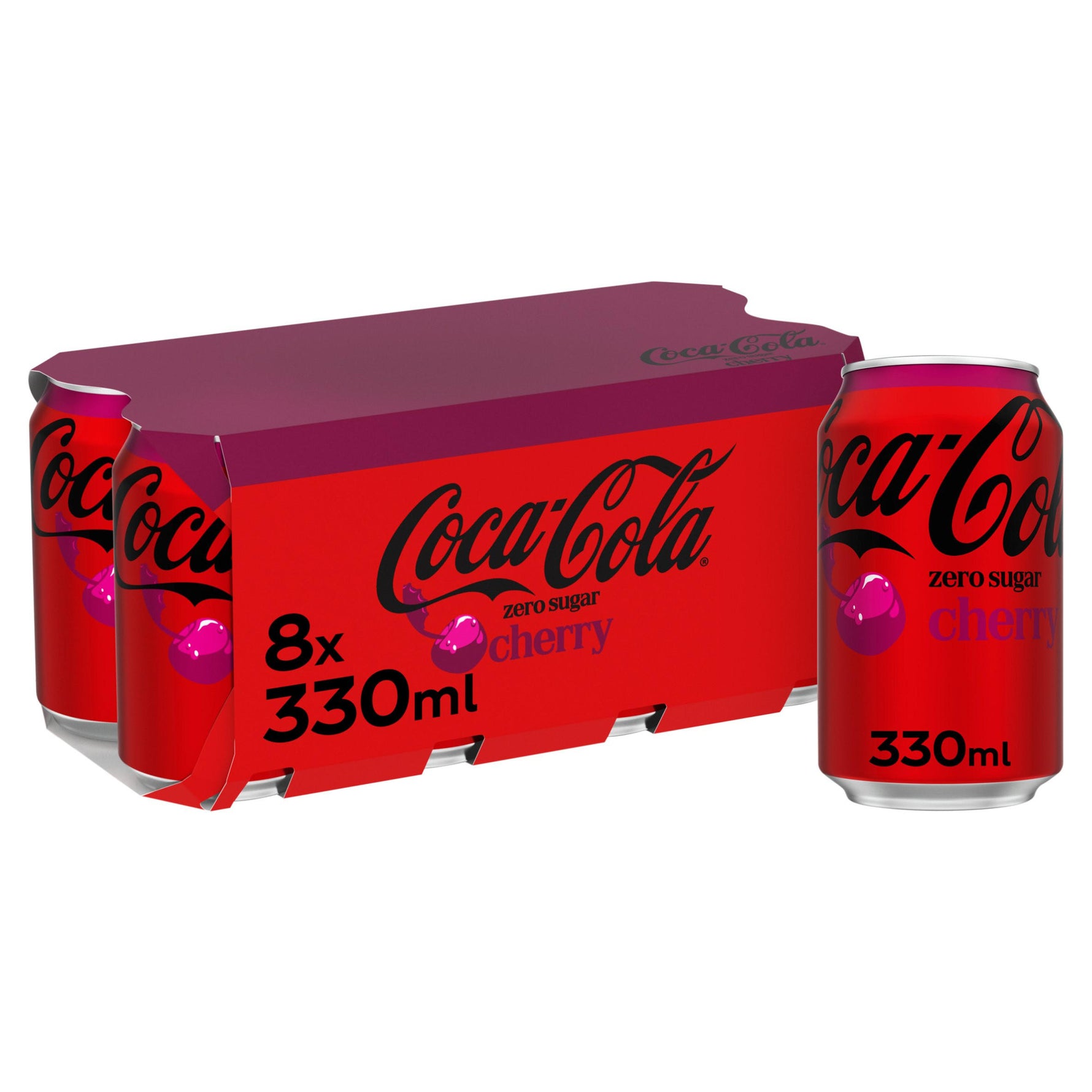 Coke Cola Cherry Zero [8 Pack]
