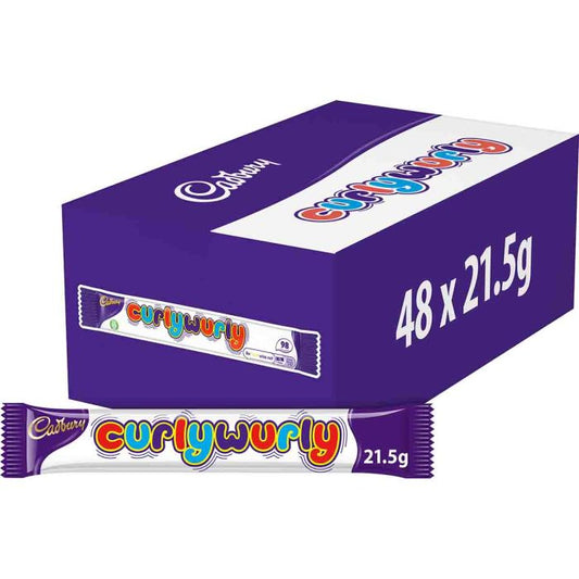 [FULL BOX] Cadbury Curly Wurly [48x21.5g]