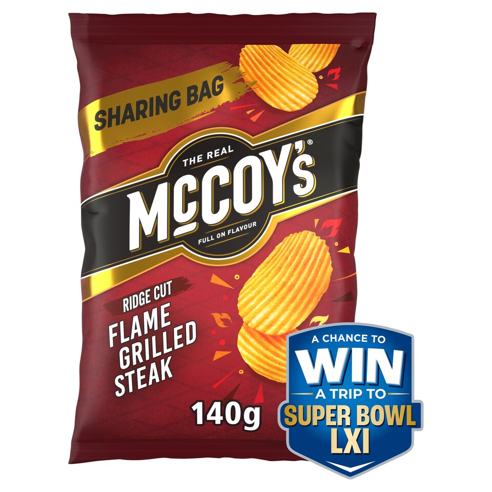 McCoys Flame Grilled Steak Share Bag [140g]