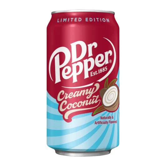 [USA] Dr Pepper Limited Edition Creamy Coconut [355ml]