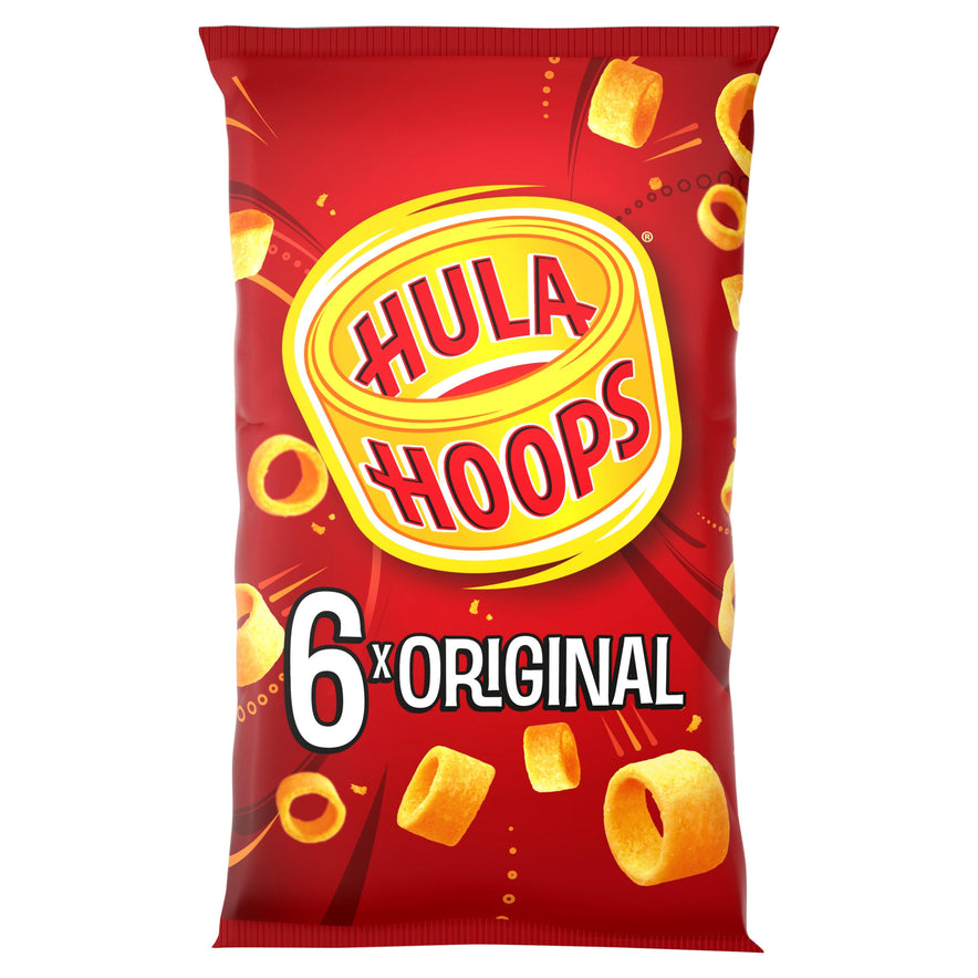 Hula Hoops Salted [6 Pack]