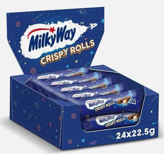 [FULL BOX] Milkway Crispy Rolls [24x22.5g]