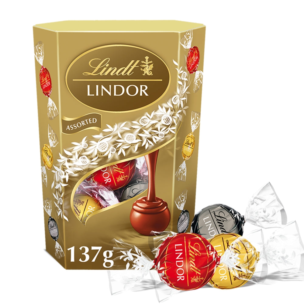 Lindt Lindor Assorted Chocolate Truffles [137g]