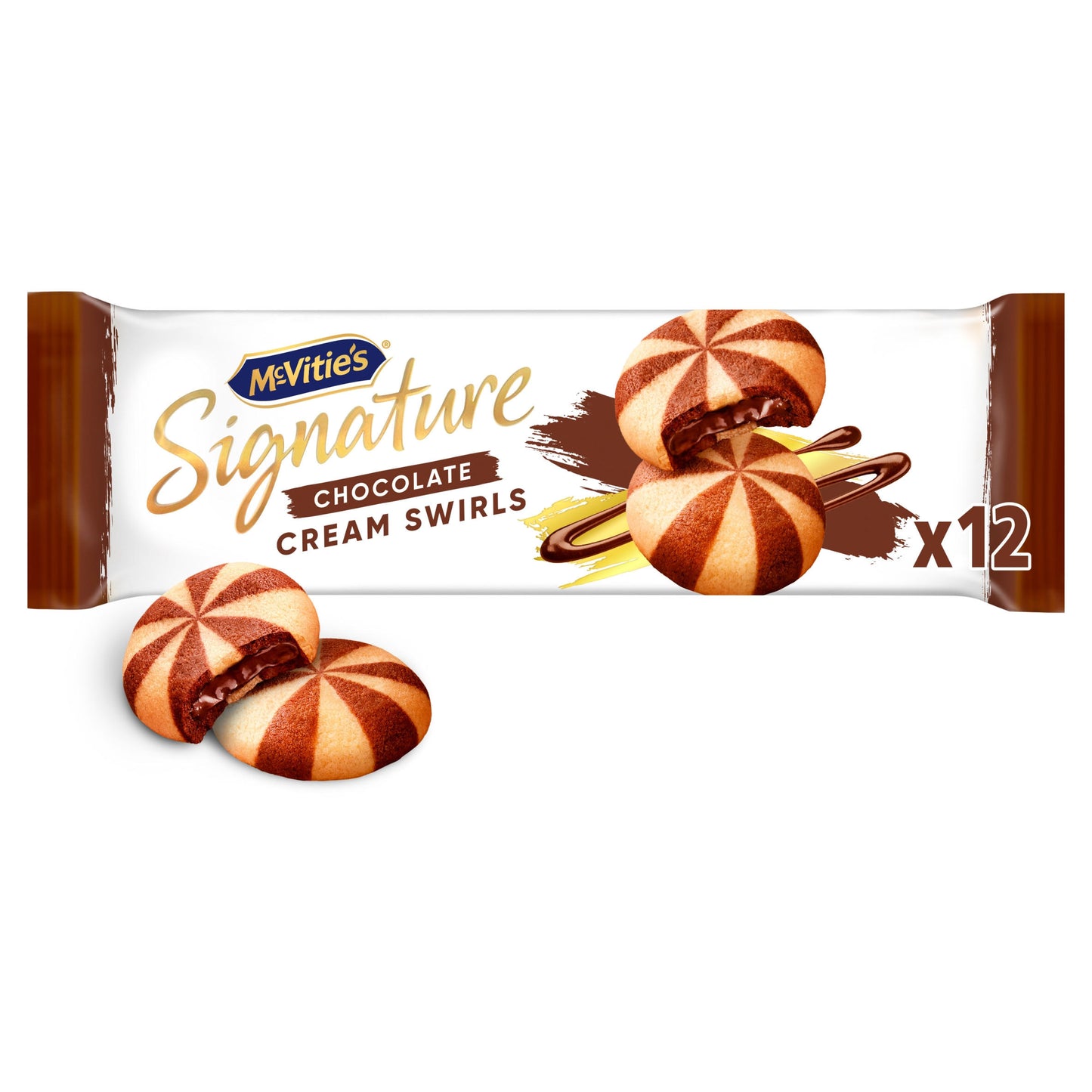 McVities Signature Chocolate Cream Swirls [142g]