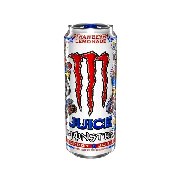 [USA] Monster Juiced Strawberry Lemonade [473ml]