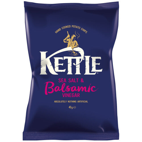 Kettle Sea Salt & Vinegar Crisps [2x80g]