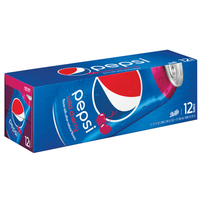 [USA] [FULL CASE] Pepsi Original Wild Cherry Flavour [12x355ml]