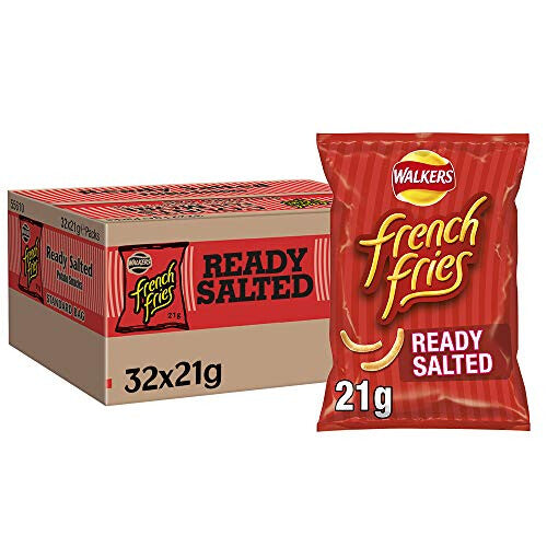 Walkers French Fries Ready Salted [32x21g]