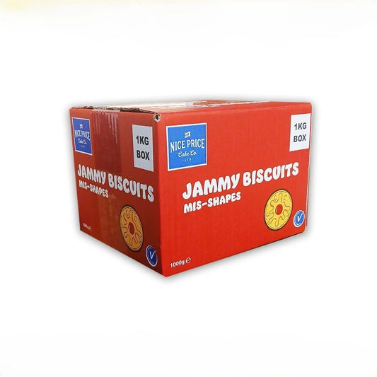 [FULL BOX] Nice Price Jammie Dodgers Mis-Shapes [1KG Box]