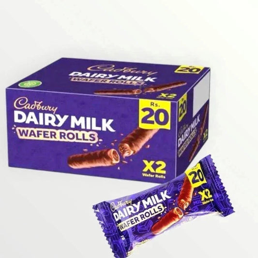 [FULL BOX] Cadbury Dairymilk Wafer Rolls [24x8g]