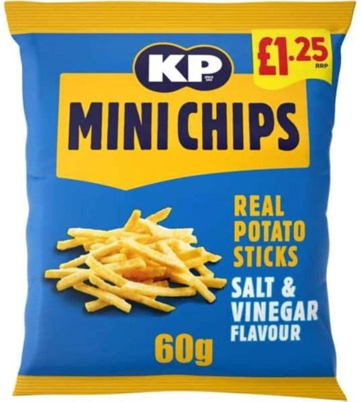 KP Mini Chips Salt & Vinegar [2x60g]