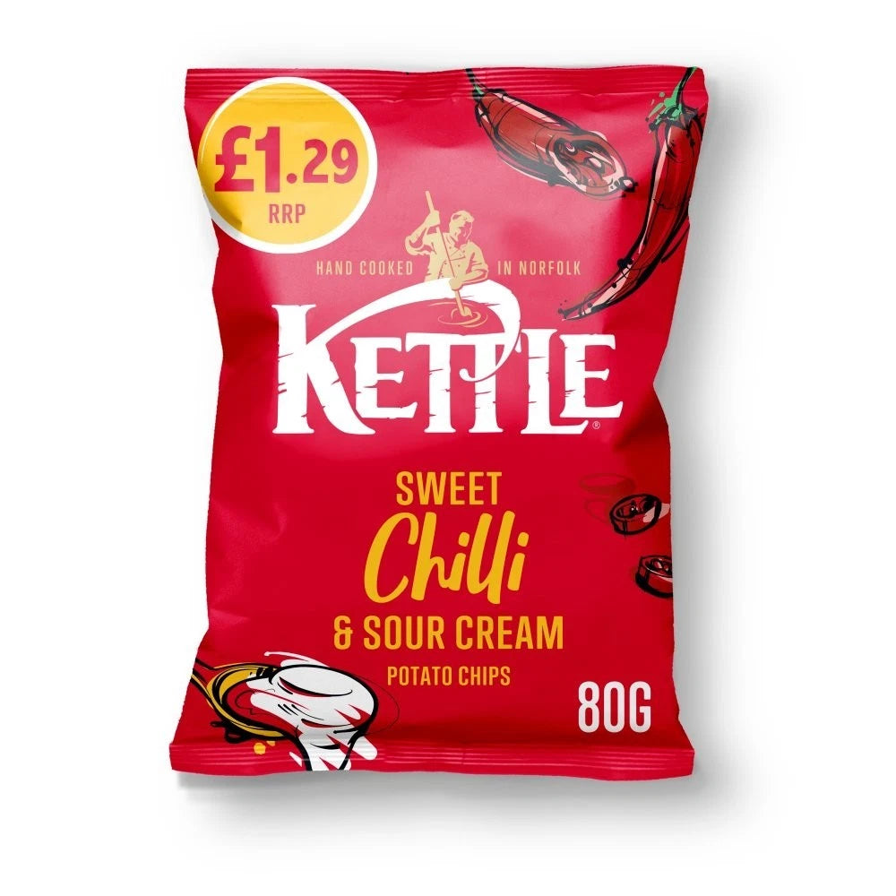 Kettle Sweet Chilli & Sour Cream [2x80g]