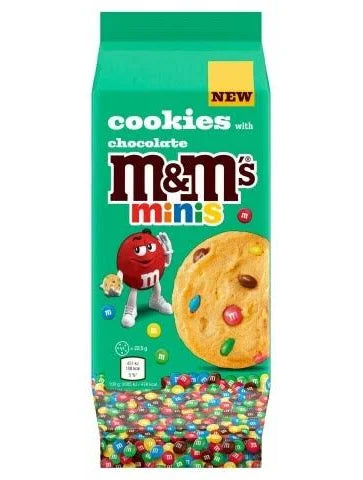 M&M Minis Cookies With Chocolate M&M [180g]
