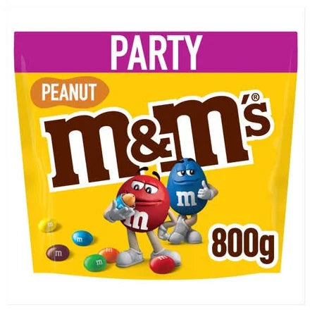 M&Ms Peanut Party XL Bag [800g]
