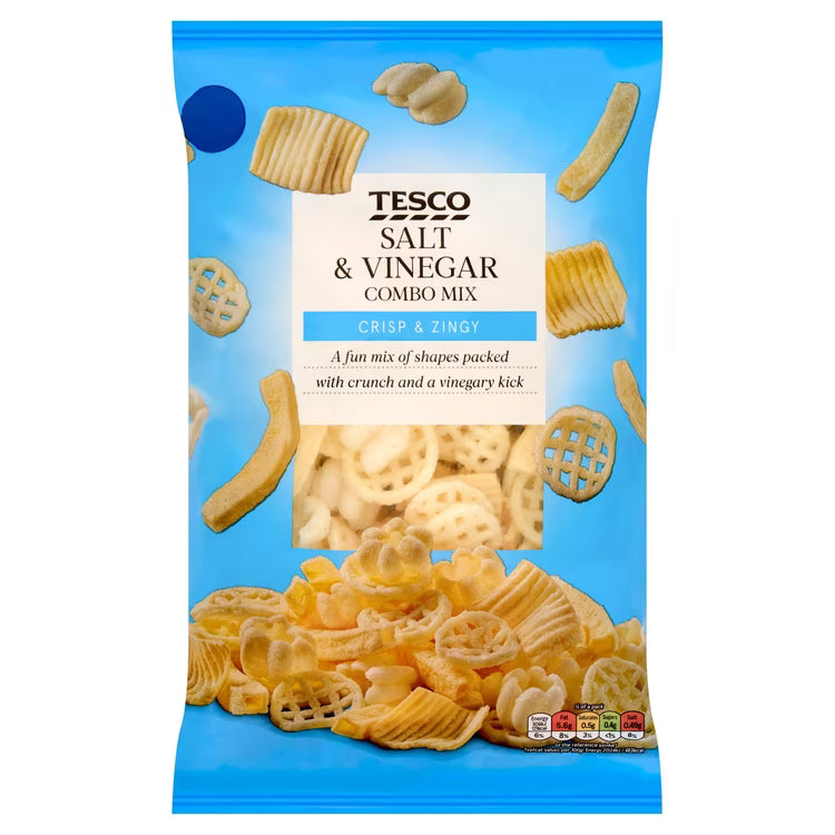 Tesco Salt & Vinegar Flavour Combo Mix [2x150g]