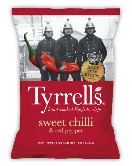 [FULL BOX] Tyrells Sweet Chilli & Red Pepper [24x40g]