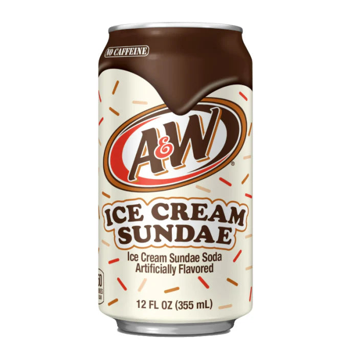 [USA] A&W Ice Cream Sundae Soda [355ml]